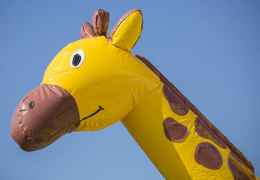 Luftburg Multifun mit Dach und Rutsche im Thema Giraffe für Kids zu kaufen
