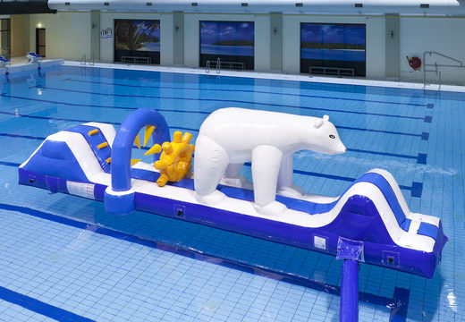 Kaufen sie einen aufblasbaren Eisbär-pool mit lustigen 3D-objekten für jung und alt. Bestellen sie aufblasbare wasserattraktionen jetzt online bei JB-Hüpfburgen Deutschland