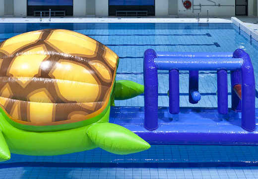 Bestellen sie einen einzigartigen aufblasbaren hindernislauf im schildkröten-design mit herausfordernden hindernisobjekten für jung und alt. Kaufen sie aufblasbare wasserattraktionen jetzt online bei JB-Hüpfburgen Deutschland