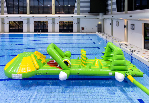 Holen sie sich eine aufblasbare krokodilrutsche für jung und alt. Bestellen sie aufblasbare poolspiele jetzt online bei JB-Hüpfburgen Deutschland