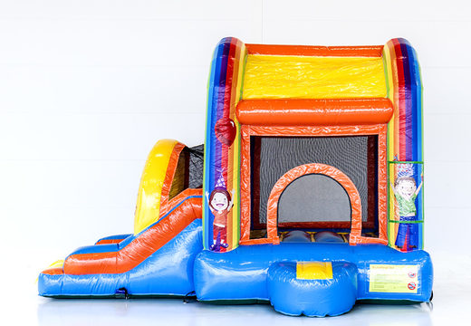 Jumpy extra fun partyhüpfburg mit rutsche für kinder zu verkaufen. Bestellen sie aufblasbare hüpfburgen online bei JB-Hüpfburgen Deutschland