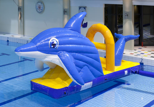 Bestellen sie eine einzigartige luftdichte aufblasbare schwimmbeckenrutsche mit delfinmotiv für jung und alt. Kaufen sie aufblasbare poolspiele jetzt online bei JB-Hüpfburgen Deutschland