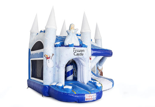 Kaufen sie mittelgroße aufblasbare frozen castle hüpfburg mit rutsche für kinder. Bestellen sie aufblasbare hüpfburgen online bei JB-Hüpfburgen Deutschland
