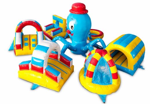 Kaufen sie aufblasbare spielspaß-spielinsel-hüpfburg im oktopus-design für kinder. Bestellen sie hüpfburgen online bei JB-Hüpfburgen Deutschland