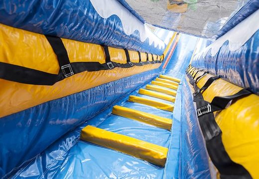 Spektakuläre aufblasbare rutsche mit haimotiv für kinder. Bestellen sie aufblasbare rutschen jetzt online bei JB-Hüpfburgen Deutschland