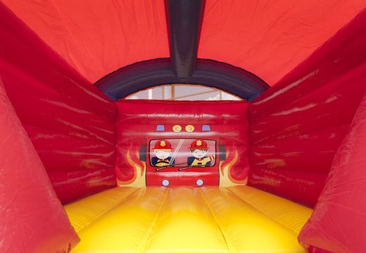 Aufblasbares Luftkissen zum Thema Feuerwehr zum Verkauf für Kinder