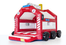 Werbeaktion jugendfeuerwehr - eine rahmen feuerwehr individuelle hüpfburgen mit 3D made at JB Promotions. Kaufen sie Werbe-hüpfburg sonderanfertigung in allen formen und größen bei JB-Hüpfburgen Deutschland