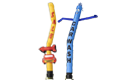 Car skytubes en skydancers voor auto bedrijven en carwash kopen