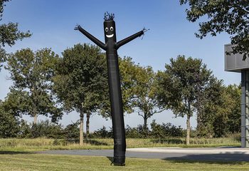 6 of 8 meter opblaasbare Skydancer in het zwart kopen bij JB Inflatables Nederland. Bestel opblaasbare airdancers in standaard kleuren en afmetingen direct online