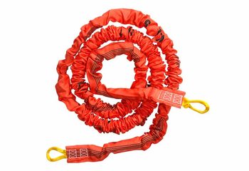 Bungee run elastiek kopen als accessoires voor springen rennen actie op inflatable opblaasbaar springkussen