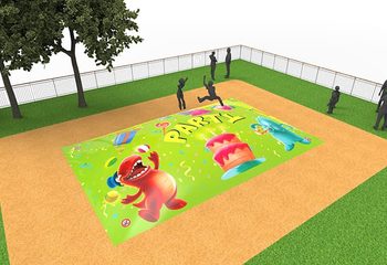Inflatable springberg in party thema kopen voor kinderen. Bestel opblaasbare airmountain nu online bij JB Inflatables Nederland
