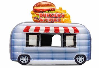 inflatable foodtruck burger en friet thema kopen