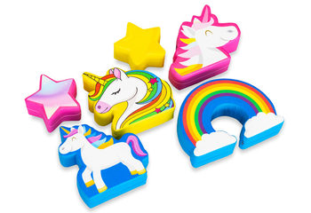 Softplay thema set unicorn afbeeldingen dieren