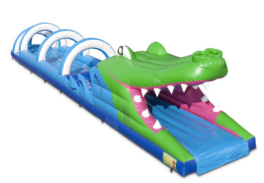 Bestellen sie eine aufblasbare 18-meter-bauchrutsche im krokodil-design für ihre kinder online. Kaufen sie aufblasbare bauchrutschen jetzt online bei JB-Hüpfburgen Deutschland