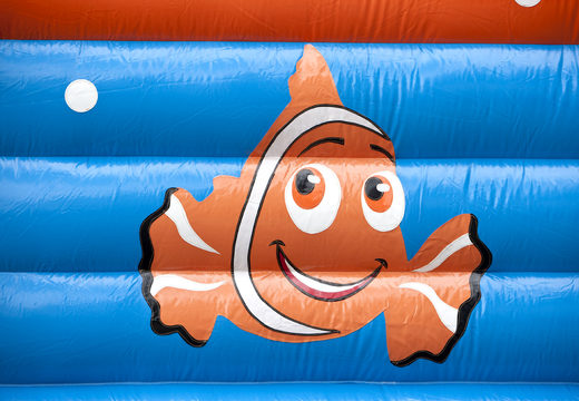 Kaufen sie eine große indoor-hüpfburg im thema clownfisch nemo für kinder. Bestellen sie hüpfburgen online bei JB-Hüpfburgen Deutschland