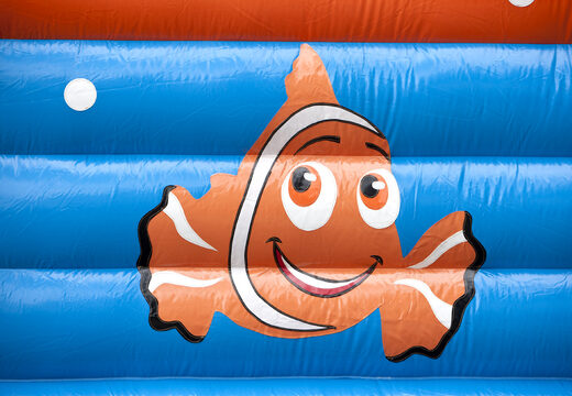 Kaufen sie eine große indoor-hüpfburg im thema clownfisch nemo für kinder. Bestellen sie hüpfburgen online bei JB-Hüpfburgen Deutschland