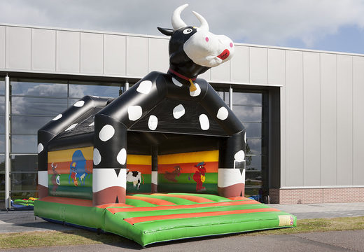 Kaufen sie cow super hüpfburg mit fröhlichen animationen für kinder. Bestellen sie hüpfburgen online bei JB-Hüpfburgen Deutschland