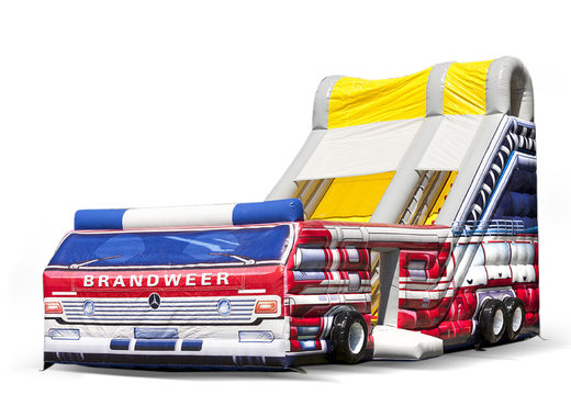 Feuerwehr aufblasbare superrutsche für Ihre kinder kaufen. Bestellen sie aufblasbare rutschen jetzt online bei JB-Hüpfburgen Deutschland