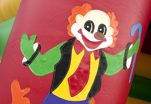 Kaufen sie standard-karussell-hüpfburg im zirkus-thema für kinder. Bestellen sie hüpfburgen online bei JB-Hüpfburgen Deutschland