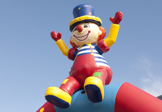 Hüpfburg zum thema clown für kinder zu verkaufen. Bestellen sie online hüpfburgen bei JB-Hüpfburgen Deutschland