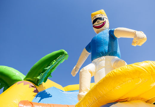 Maxifun super beach hüpfburg mit rutsche für kinder bestellen. Kaufen sie hüpfburgen online bei JB-Hüpfburgen Deutschland