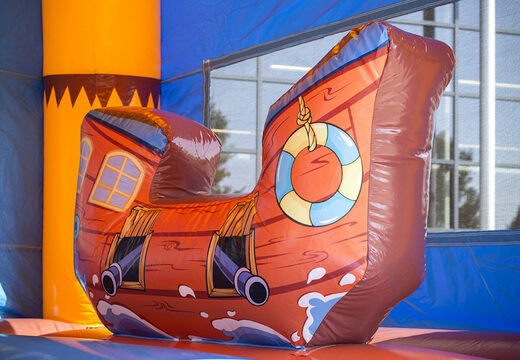 Kaufen sie multifun super piraten-hüpfburg mit rutsche für kinder. Kaufen sie hüpfburgen online bei JB-Hüpfburgen Deutschland