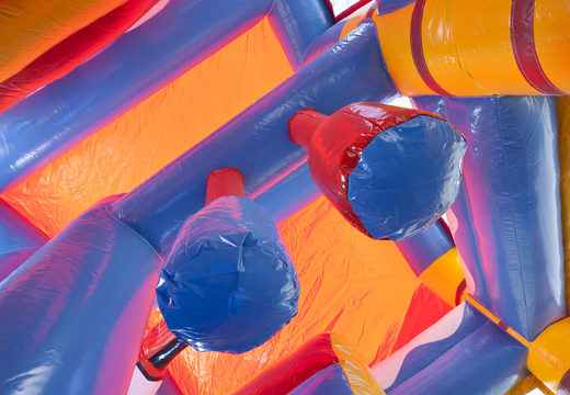 Mittelgroße aufblasbare multiplay-hüpfburg im clownfisch-design für kinder. Bestellen sie aufblasbare hüpfburgen online bei JB-Hüpfburgen Deutschland