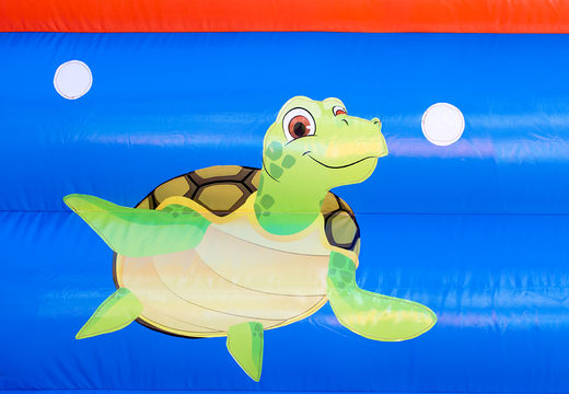 Bestellen sie einzigartige standard-partywippen mit einem 3D-Clownfisch-objekt für kinder. Kaufen sie hüpfburgen online bei JB-Hüpfburgen Deutschland