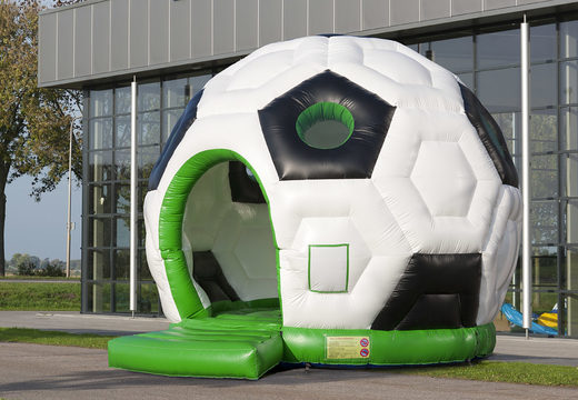 Super hüpfburg mit dach im fußball-design für kinder. Kaufen sie hüpfburgen online bei JB-Hüpfburgen Deutschland