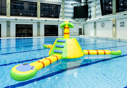 Inflatable luchtdichte speeleiland in thema jungle voor zowel jong als oud bestellen. Koop opblaasbare zwembadspelen nu online bij JB Inflatables Nederland 
