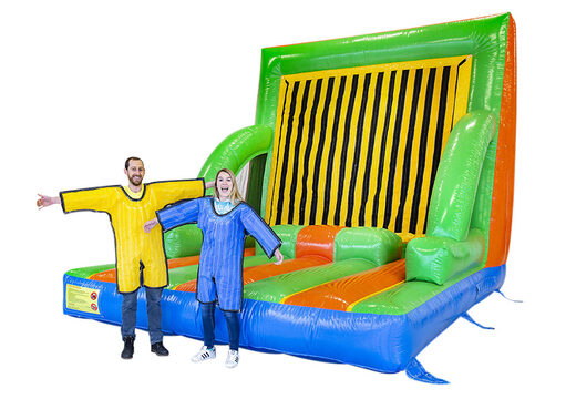 Aufblasbare Klettbandwand in bunten Farben für Kinder online zu kaufen 