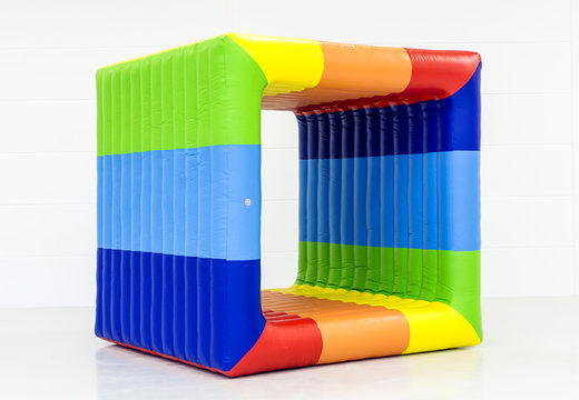 Kaufen sie rainbow flip it cube für alt und jung. Bestellen sie aufblasbare artikel online bei JB-Hüpfburgen Deutschland