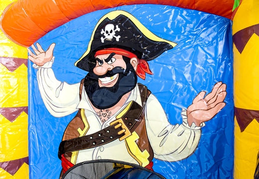 Kaufen sie jumpy happy pirate hüpfburg mit rutsche für kinder. Bestellen sie aufblasbare hüpfburgen online bei JB-Hüpfburgen Deutschland