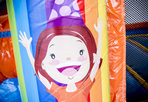 Kaufen sie bei JB Inflatables einen mini jumpy extra fun party hüpfburg mit rutsche für kinder. Bestellen sie aufblasbare hüpfburgen mit Rutsche online bei JB-Hüpfburgen Deutschland