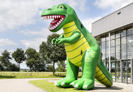 Bestellen sie einen 6 meter hohen aufblasbaren dinosaurier für kinder. Kaufen sie hüpfburgen jetzt online bei JB-Hüpfburgen Deutschland