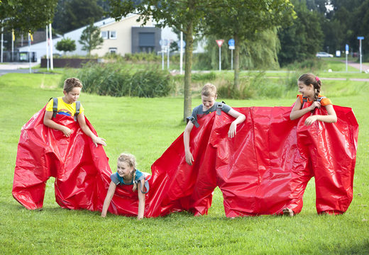 Bestellen sie eine rote partyhosen für 4 personen für groß und klein. Kaufen sie aufblasbare artikel online bei JB-Hüpfburgen Deutschland