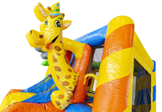 Kaufen sie eine mini-multiplay-hüpfburg im party-stil mit rutsche für kinder. Kaufen sie aufblasbare hüpfburgen mit rutsche bei JB-Hüpfburgen Deutschland