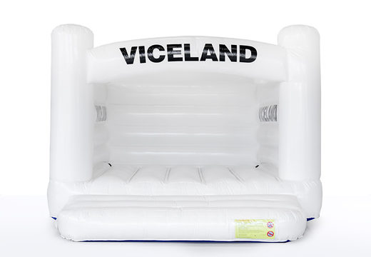 Kaufen sie maßgefertigte Hüpfburg Viceland - H-Rahmen in weißer Farbe für Veranstaltungen bei JB-Hüpfburgen Deutschland. Bestellen sie jetzt maßgeschneiderte Hüpfburgen in verschiedenen größen und ausführungen