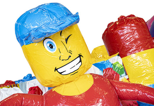 Kaufen sie eine lego-hüpfburg mit rutsche für kinder. Bestellen sie aufblasbare hüpfburgen online bei JB-Hüpfburgen Deutschland