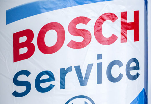 Kaufen sie einen maßgeschneiderten Bosch-Service – A-Rahmen-Werbe-individuelle hüpfburgen von JB-Hüpfburgen Deutschland. Bestellen sie jetzt maßgefertigte hüpfburg werbung bei JB-Hüpfburgen Deutschland