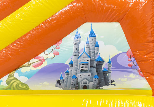 Bestellen sie maßgeschneidertes multiplay Fairy Wonderland bei JB-Hüpfburgen Deutschland; spezialist für aufblasbare werbeartikel wie kundenspezifische Türsteher