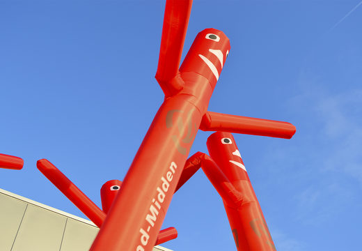 Bestellen sie aufblasbare maßgeschneiderte Fire Brigade Gelderland Middle skydancer in rot bei JB-Hüpfburgen Deutschland. Fordern sie jetzt ein kostenloses design für einen aufblasbaren airdancer in Ihrer eigenen corporate identity an