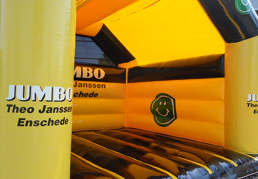 Bestellen sie jetzt maßgeschneiderte JUMBO multifun profi hüpfburg mit rutsche als werbeartikel bei JB-Hüpfburgen Deutschland. Individuelle hüpfburgen in allen formen, größen und farben, hergestellt bei JB-Hüpfburgen Deutschland