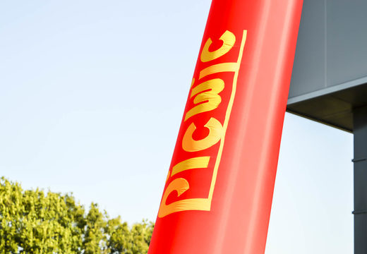 Bestellen sie aufblasbaren Picwic skydancer mit Logo nach Maß bei JB-Hüpfburgen Deutschland; spezialist für aufblasbare werbeartikel wie aufblasbare airdancer