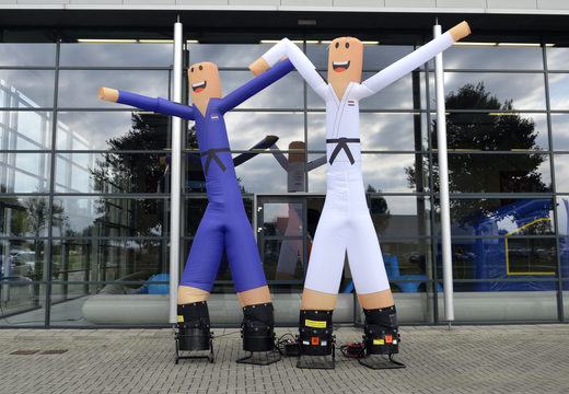 Bestellen sie aufblasbare Lufttänzer von Judo Bond Nederland skyman bei JB-Hüpfburgen Deutschland. Fordern sie jetzt ein kostenloses design für einen wacky waving inflatable man in Ihrer eigenen corporate identity an