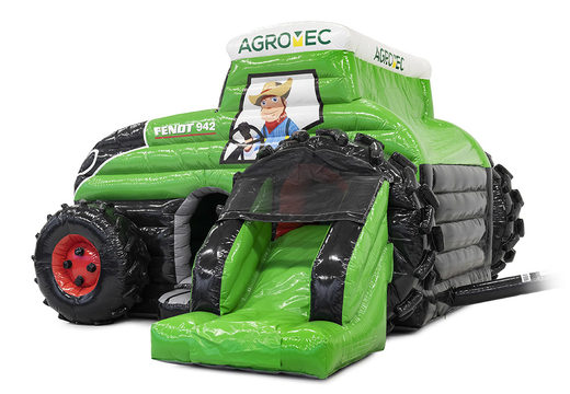 Kaufen sie eine maßgeschneiderte Agrotec-Traktor-hüpfburg sonderanfertigung zu Werbezwecken. Bestellen sie jetzt aufblasbare hüpfburg werbung in ihrer eigenen corporate identity bei JB-Hüpfburgen Deutschland
