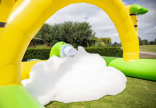 Bubble park jungle mit schaumhahn für kinder. Bestellen sie aufblasbare hüpfburgen bei JB-Hüpfburgen Deutschland