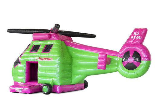 Lassen sie bei JB-Hüpfburgen Deutschland eine personalisierte aufblasbare hüpfburg sonderanfertigung für Kidsjumping Helicopter in Ihrer eigenen corporate identity herstellen. Bestellen sie online individuelle hüpfburgen in allen formen und größen