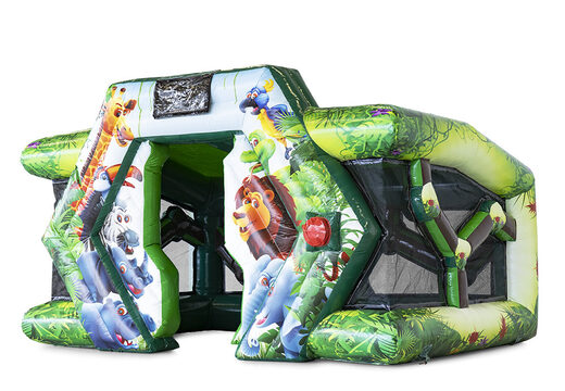 Bestellen sie einen aufblasbaren safari nation battle bunker für jung und alt. Kaufen sie aufblasbare kampfbunker jetzt online bei JB-Hüpfburgen Deutschland