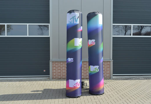 Kaufen sie aufblasbare MTV-säulen. Bestellen sie ihre aufblasbaren werbesäulen jetzt online bei JB-Hüpfburgen Deutschland